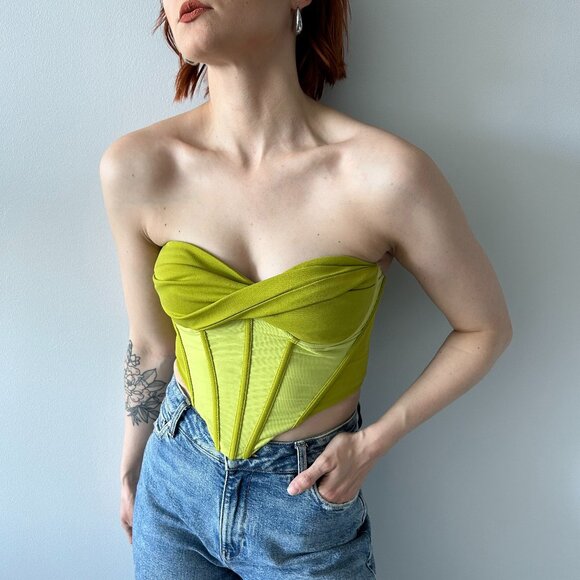 Lot Of 6 Shein Tops | Tank Tops & Camis | Bandana Top | Halter | Corset - Picture 3 of 16